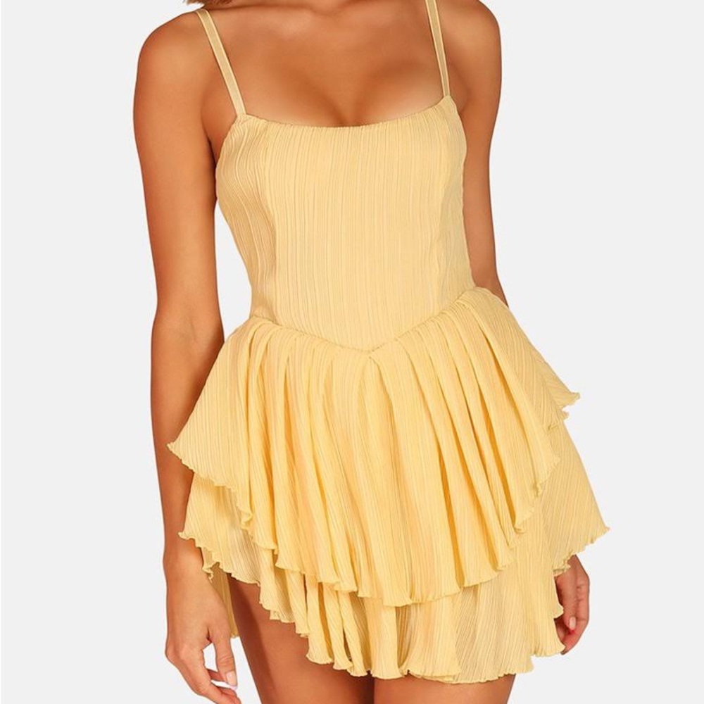 REVOLCE OW COLLECTION CRUSH DRESS